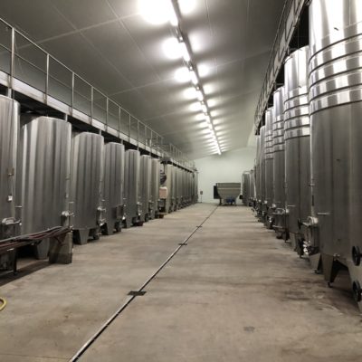 Bâtiment isolé pour la réalisation de chais