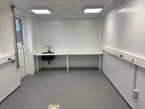 laboratoire Chambre froide chantier Ifremer 44