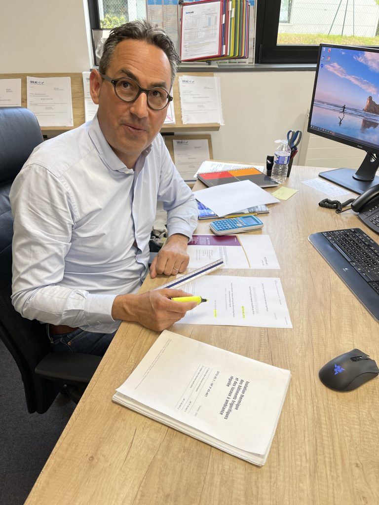 Pascal Gillet, le dirigeant de l'entreprise d'isolation frigorifique ISOCAL 