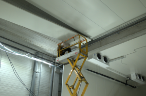 Pose panneaux isothermes et chambre froide Leclerc Cesson S&eacute;vign&eacute; (35)